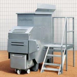 misturador de carne em aço inoxidável