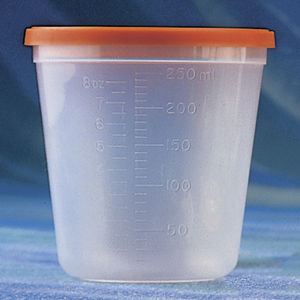 frasco coletor de amostras de laboratório