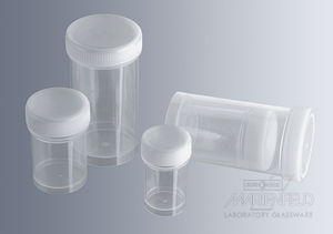 frasco coletor de amostras de laboratório