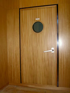 porta acústica