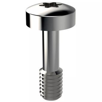 Flush-mounted panel screw