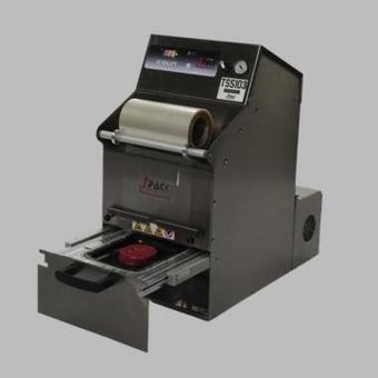Semi-automatic tray sealer