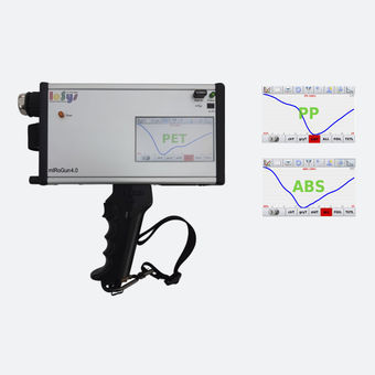 Espectrômetro para identificação de polímeros
