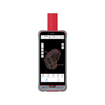 Tablet de sistema de informação geográfica (SIG)