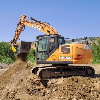 Caçamba crivadora trituradora