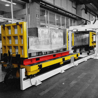 Linha de produção de gabinetes de refrigeradores