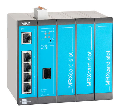 Roteador de comunicação - MRX5 DSL-A - INSYS MICROELECTRONICS GmbH - de dados / xDSL / Ethernet