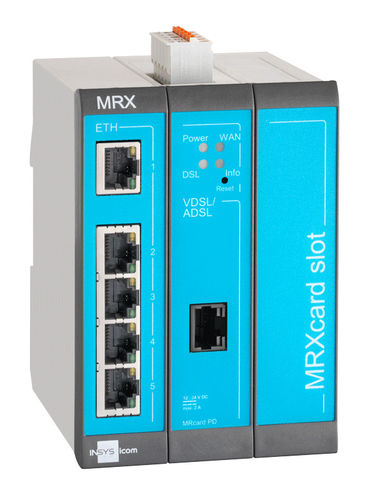 Roteador de comunicação - MRX3 DSL-A - INSYS MICROELECTRONICS GmbH - celular / de dados / de transmissão de dados em pacotes