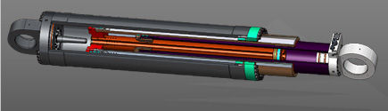 Cilindro hidráulico - Ligon Hydraulic Cylinder Group - telescópico / de dupla ação / convencional