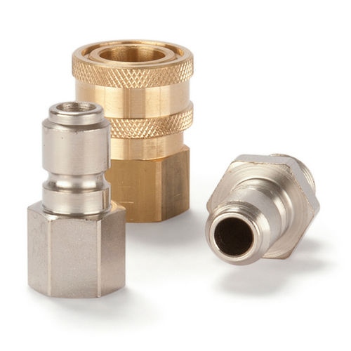 Conexão pneumática - 45 series - Parker Fluid System Connectors Division Europe - com rosca / rápida / em latão
