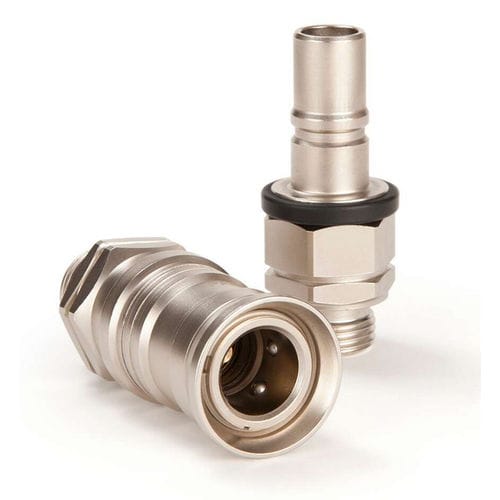 Conexão hidráulica - 7000 series - Parker Fluid System Connectors Division Europe - com rosca / rápida / em latão