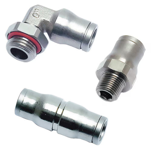Conexão para produtos químicos - LF 3600  - Parker Fluid System Connectors Division Europe - para ar comprimido / para vácuo / com rosca