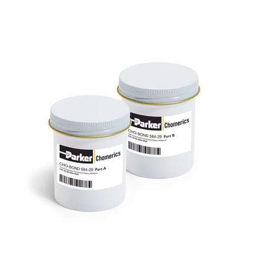 Cola epóxi - CHO-BOND® 584-29 - Parker Fluid System Connectors Division Europe - para metais / bicomponente / para eletrônica