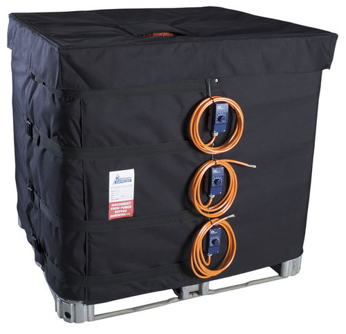 Aquecedor flexível de contêineres IBC - 2x1000W / 3x1000W - Kuhlmann Electro-Heat A/S