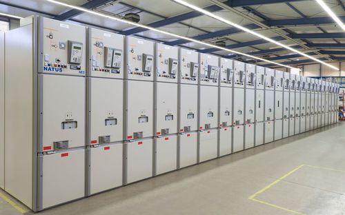 Conjunto de manobra e controle de distribuição primária - NES - NATUS GmbH & Co. KG - de média tensão / para distribuição elétrica