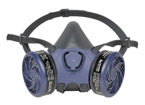 Máscara de proteção semifacial - 7000 series - Magid Glove & Safety - de 2 filtros / leve