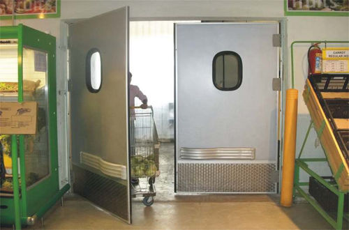 Porta de abrir - Gandhi Automations Pvt Ltd - em aço inoxidável / para ambiente interno / industrial