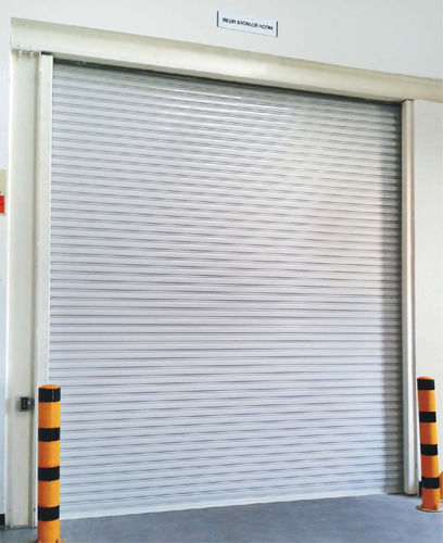 Porta de enrolar - Gandhi Automations Pvt Ltd - em aço inoxidável / em aço galvanizado / industrial