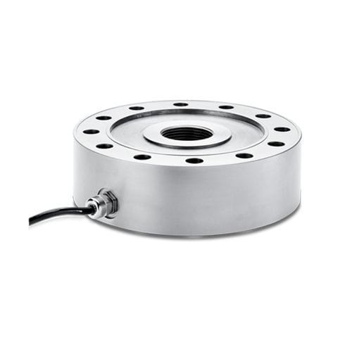 Célula de carga de compressão - Vetec A/S - circular / strain gauge / analógica