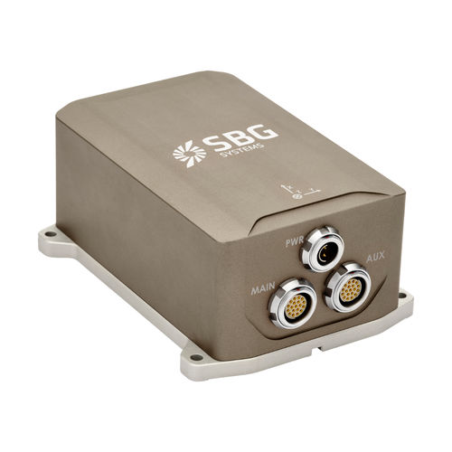 Unidade de navegação inercial GNSS - Apogee-A - SBG Systems - alta precisão / ITAR free / integrada