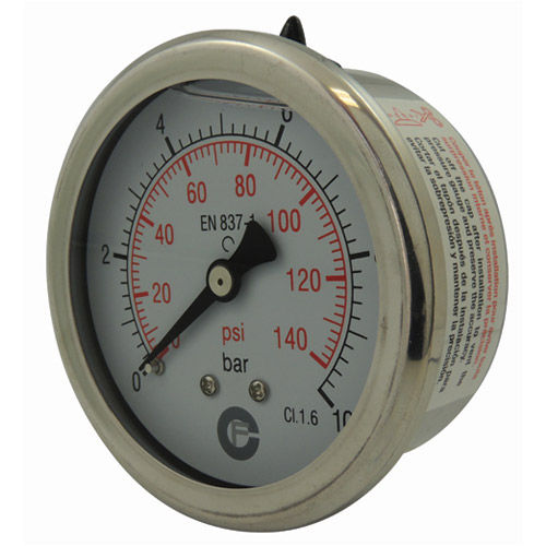 Manômetro de pressão relativa - 248 series  - Codital - com mostrador analógico / em latão / em aço inoxidável