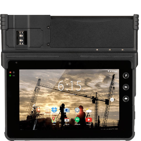 Leitor para identificação integrado - RP70ABIO - ATHESI - móvel / para quiosque / MRZ