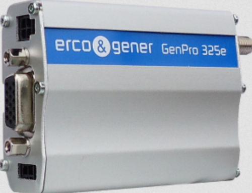 Modem de dados - GenPro 325e Transparent - ercogener - RS232 / para rede / 2G