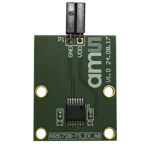 Sensor de posição angular - AS5172 series - AMS - sem contato mecânico / magnético / analógico