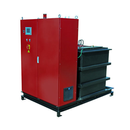 Estação de tratamento de águas residuais por eletrocoagulação - RedBOX - Spaleck GmbH & Co. KG