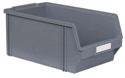 Caixa com abertura frontal em material plástico - K-200/2 - Plastipol, s.a. - empilhável