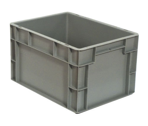 Caixa plástica - EU-4323L - Plastipol, s.a. - de armazenamento / empilhável / normalizada