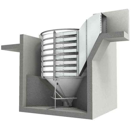 Separador de águas residuais - HeadCell® - Hydro International - de areia / de sal / centrífugo