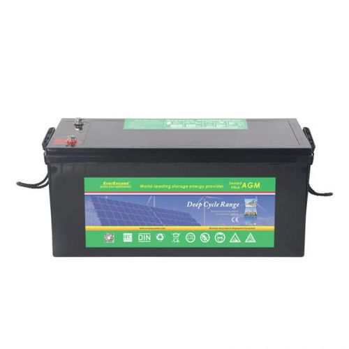 Bateria AGM - DP series - EverExceed Industrial Co. Ltd - monobloco / plana / 12 V