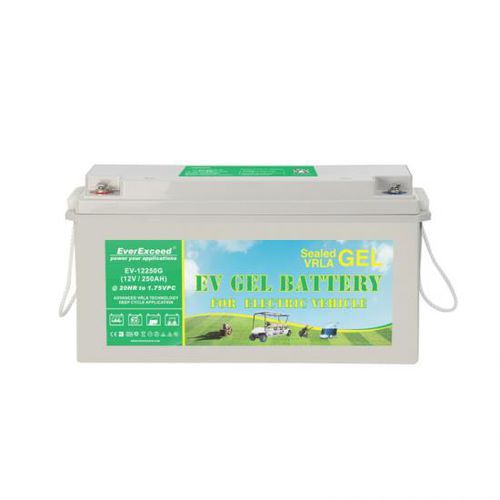 Bateria gel chumbo-ácido - EV series - EverExceed Industrial Co. Ltd - monobloco / prismática / 12 V