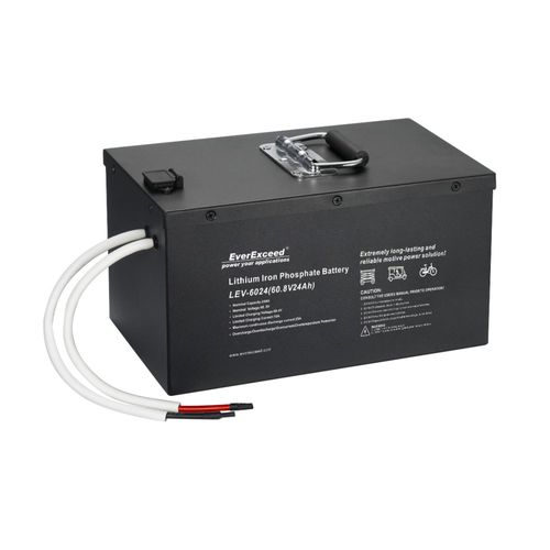 Bateria íon de lítio - LEV series - EverExceed Industrial Co. Ltd - monobloco / plana / 48 V