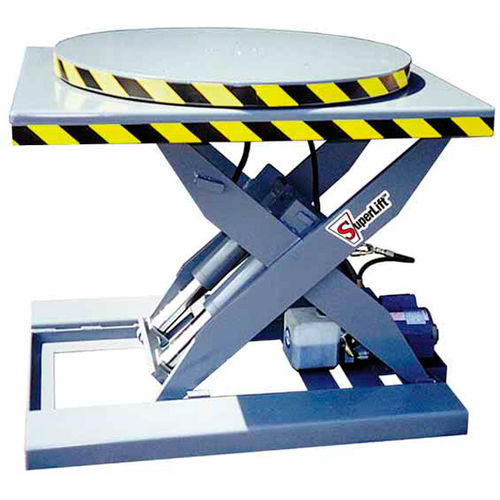 Mesa elevatória tipo tesoura - SLxTT series - superlift material handling - elétrica / estacionária / rotativa