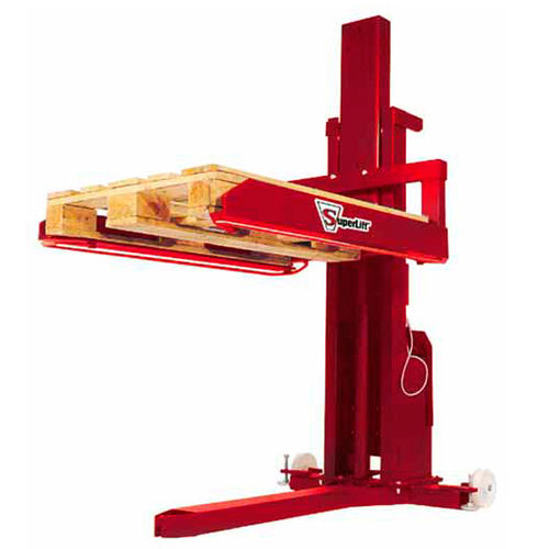 Empilhadeira patolada elétrica - superlift material handling - com operador a pé / de paletes