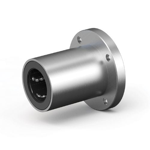 Bucha de esferas - LMEF series - Exxellin Linear GmbH & Co. KG - para montagem com flange