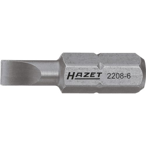 Ponta de parafusar para parafuso de fenda - 2208-8 - Hazet - em aço