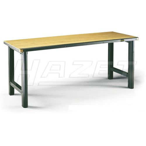 Bancada de trabalho em madeira - 130-1 - Hazet - monobloco