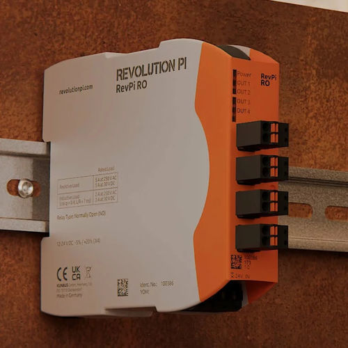 Módulo de saída para quadro elétrico - RevPi RO - Revolution Pi - integrado / de relé