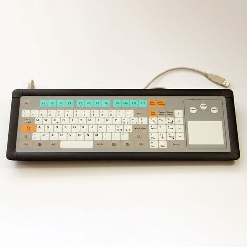 Teclado embutido - kt-96-i-02 - k-tronic S.r.l. - de membrana / mouse integrado com 3 teclas / 96 teclas