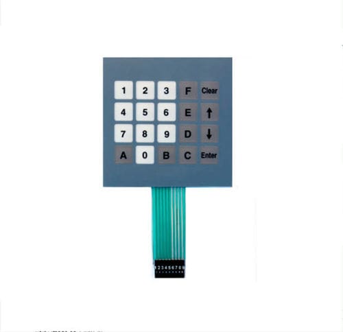 Teclado numérico 20 teclas - KT-20-AT - k-tronic S.r.l. - embutido / de membrana / metalizado