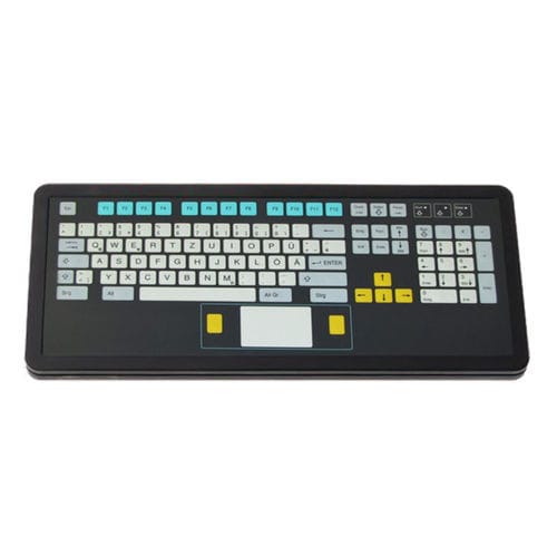Teclado de mesa - KT-101-T-39 - k-tronic S.r.l. - com teclas mecânicas / de membrana / mouse integrado com 2 teclas