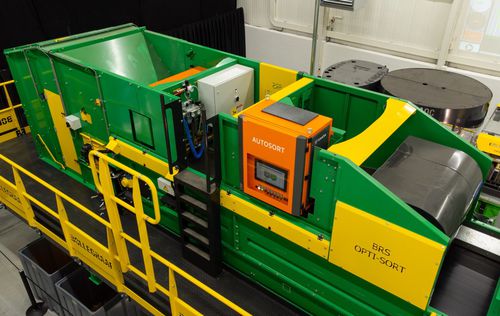 Máquina de separação óptica - Opti-Sort - Bollegraaf Recycling Solutions - transportadora / para movimentação / de papel
