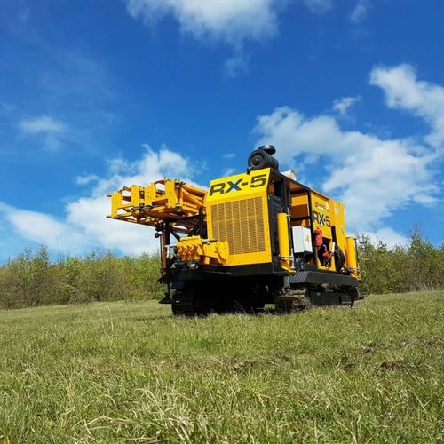 Perfuratriz com coroa - LEVENT 2002 RX-5 - SON-MAK MACHINE-CONTRUCTION-DRILLING - de exploração / multifuncional / de esteiras