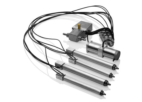 Atuador hidráulico - MMC - Power-Packer - linear / de dupla ação / para cama hospitalar