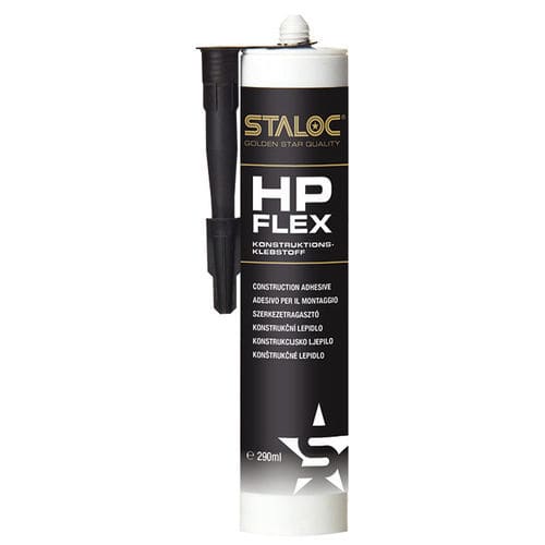 Cola de poliéster - HPFLEX  - STALOC - para metais / monocomponente / para colagem