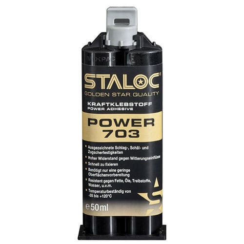 Cola de Poliolefina - Power 703 - STALOC - para metais / monocomponente / para colagem