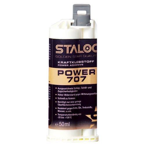 Cola para plástico - Power 707 - STALOC - bicomponente / para colagem